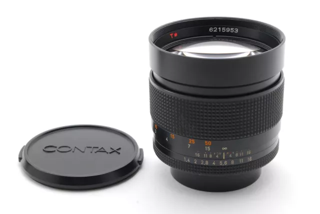 【MINT-】Contax Carl Zeiss Planar 85mm f/1.4 T* AEG CY Mount  From JAPAN