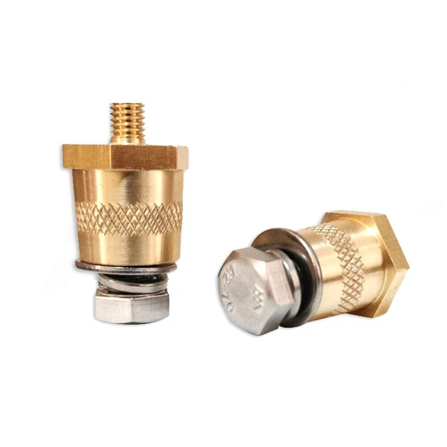 Easy to Use Battery Pole Adaptor with M6/M8 Male Thread Brass Construction
