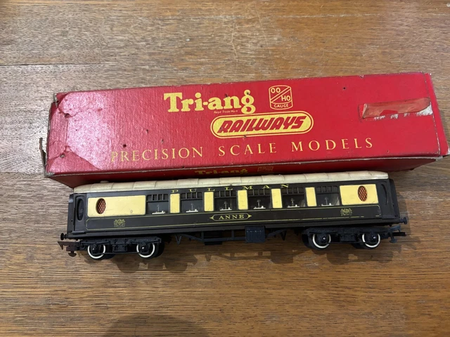 Triang R 425 OO GAUGE TRIANG R228 Pullman Coach 'Anne' with box £4.90 - PicClick UK