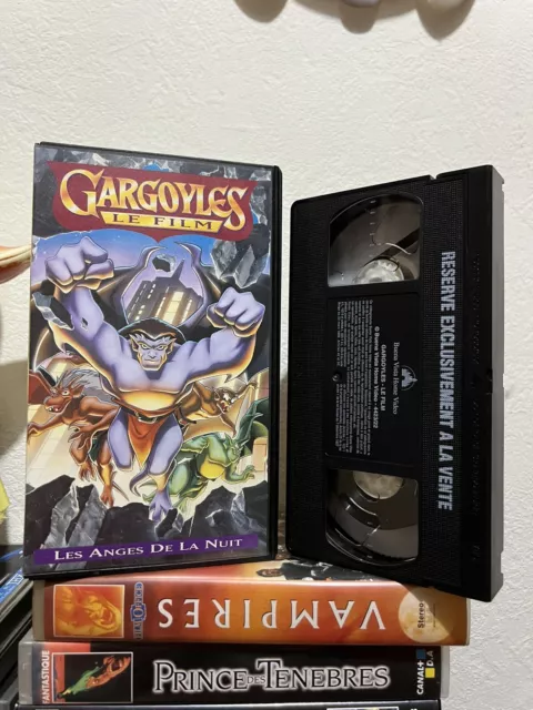 Rare Vhs Cassette Video K7 GARGOYLES Les Anges De La Nuit 1997