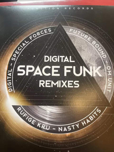 Digital ‎– Space Funk Remixes 2 X 12" Drum & Bass Records Vinyl