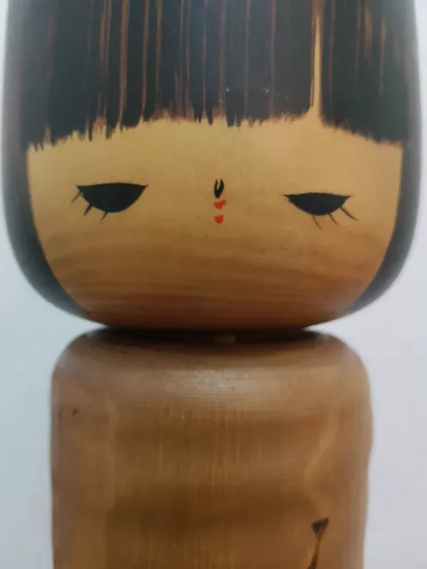 Japan Made Creative Kokeshi doll Autumn Leaves by Usaburo with box (30 cm) 3