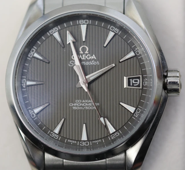 OMEGA Seamaster AQUA TERRA automatic Chronometer Herren Armbanduhr