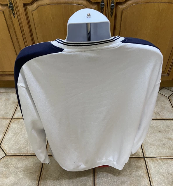 Felpa da uomo bianca New England Patriots NFL taglia XL 5