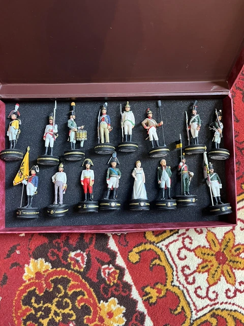 Jeu d'échecs Napoléon 1er plomb ALTAYA LA BATAILLE D'IENA FRANCE / PRUSSE 1806 | eBay