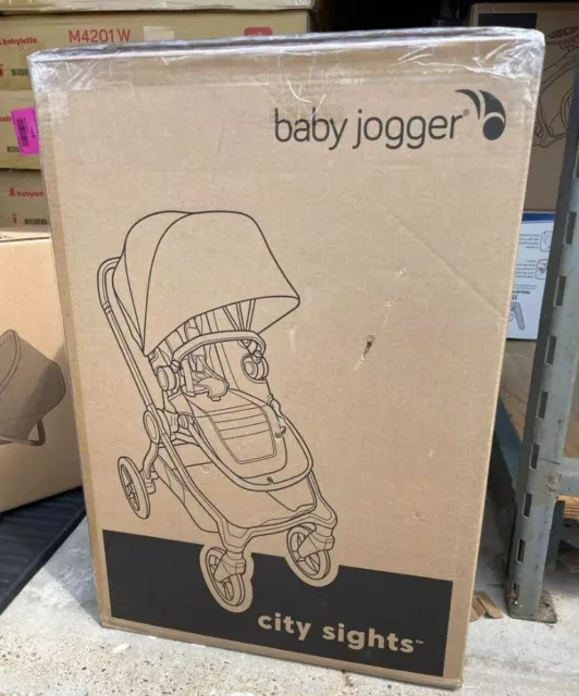 Baby Jogger City Sights Single Stroller- Rich Black. New Still In unopened box 2