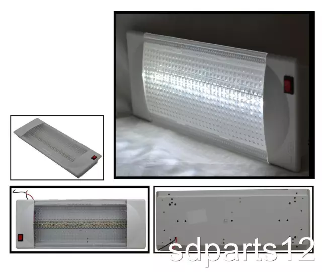 1 x 18 LED 12V LUMIERE LAPME BAR SOUS ARMOIRE DE CUISINE INTERRUPTEUR ON/OFF