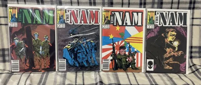 Lot of 43 The 'Nam Marvel Comics 1986-1991-See Description for Issues 2