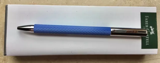 ***SALE***  FABER CASTELL Ambition Kugelschreiber, OptArt Blue Lagoon