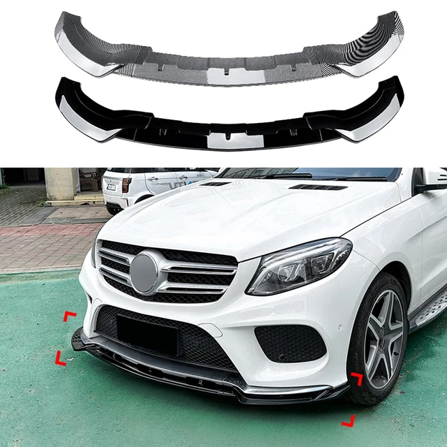 Paraurti anteriore per Benz W166 GLE Coupe C292 2015-2018 AMG labbro nero