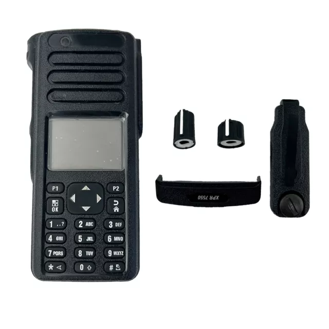 Housing Case Kit For XPR7550 Radio With LCD & Keypad Keyboard Flex Cable Speaker