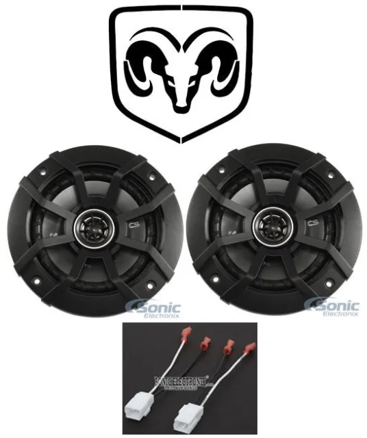 Kicker 5.25" Rear Factory Speaker Replacement For 2006-2009 Dodge Ram 2500/3500