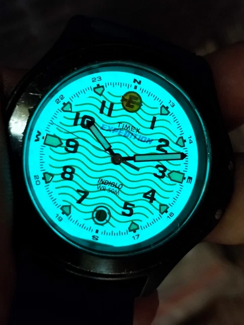 Montre Timex Expedition Indiglo Vintage - Quartz, Unisexe, Occasion En Bon état