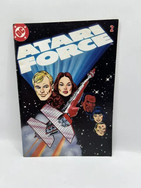 DC Atari Force Volume 1 Number 2 Mini Comic Promo 1982 Vintage 7”x5” Warner