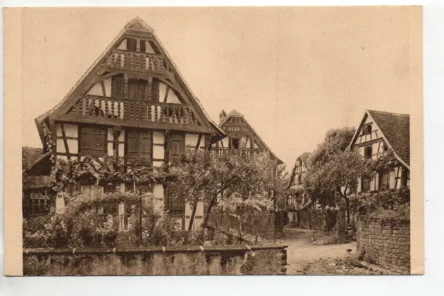 ZUTZENDORF Bas Rhin Alsace CPA 67 Maisons Alsaciennes à galerie en bois