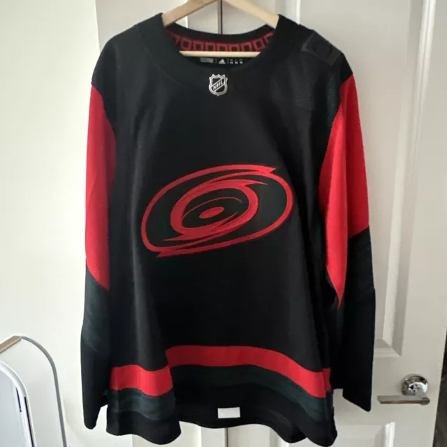 Sebastian Aho Carolina Hurricanes 2023 NHL Stadium Series Game-Used Jersey  - Worn During the First Period - Size 56 - NHL Auctions