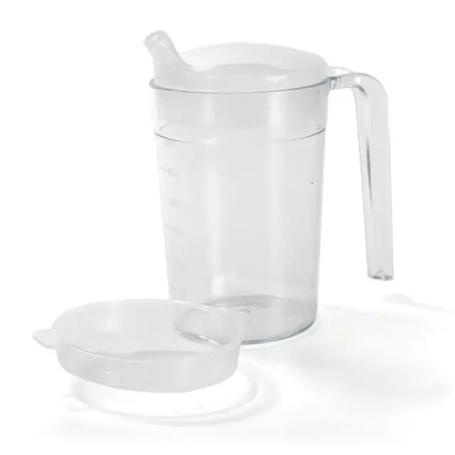 Adult Drinking Cup | Drinking Aid | Shatterproof Mug | Easy Grip Handles