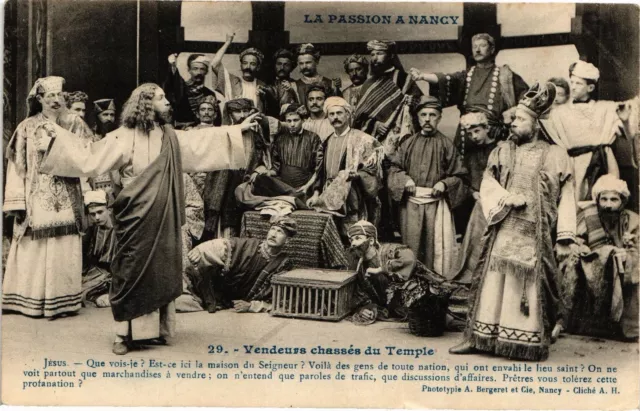 CPA Nancy-Vendeurs chassés du Temple (187061)