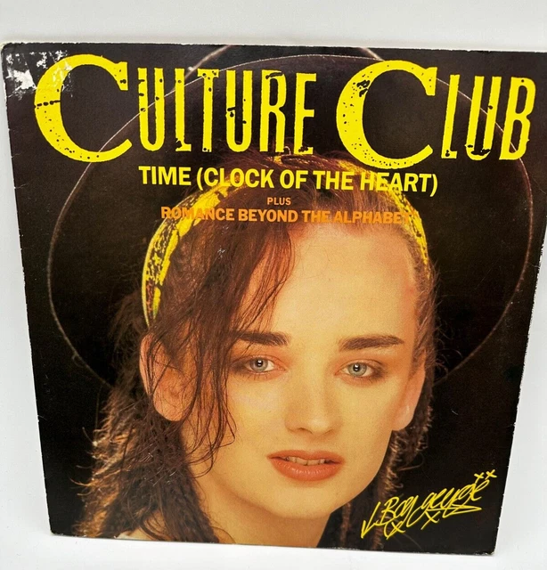 Culture club time clock of the heart 12 vinyl single virgin 1001