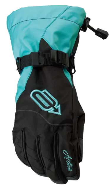 Arctiva 23 Women's Pivot Gloves Black/Blue 2XL