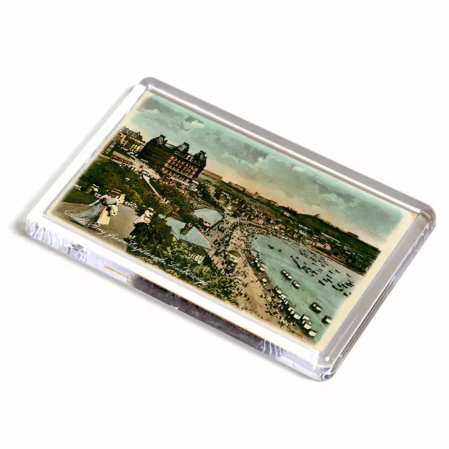 FRIDGE MAGNET - Vintage Yorkshire - South Bay from Esplanade, Scarborough