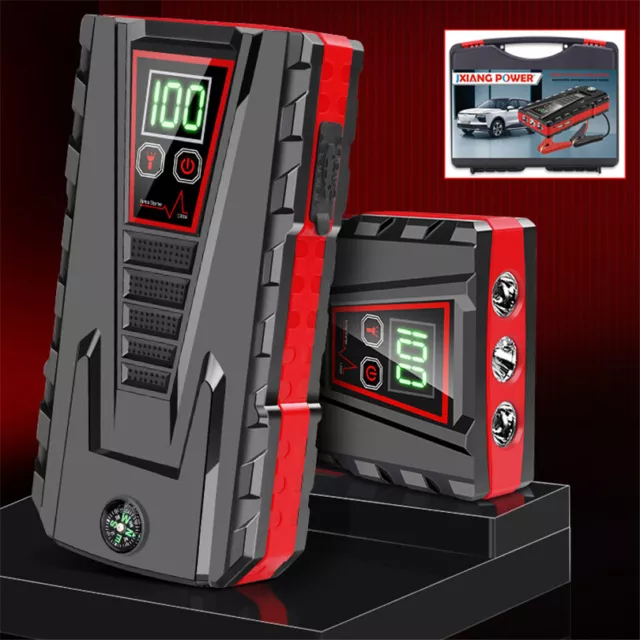 99800mAh Emergency Car Jump Starter Portable Power Bank Battery Booster Charger