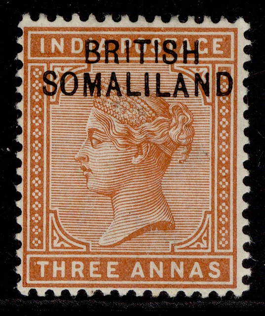 SOMALILAND PROTECTORATE EDVII SG5, 3a brown-orange, M MINT.