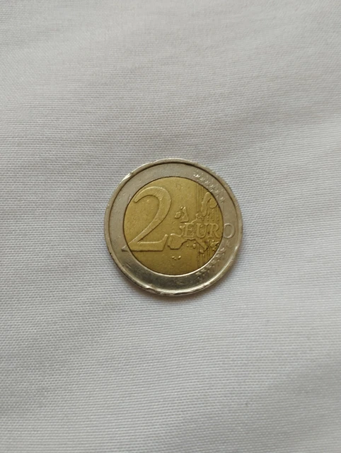pièce de 2 euro Portugal 2002 Rare