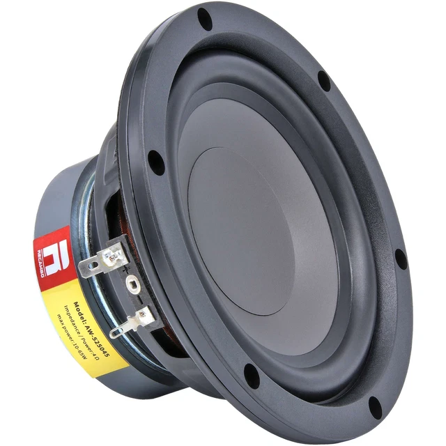 SPEAKER WOOFER 5.5 inch 14cm | 65W | 4 Ohm | Paper diaphragm £30.06 ...