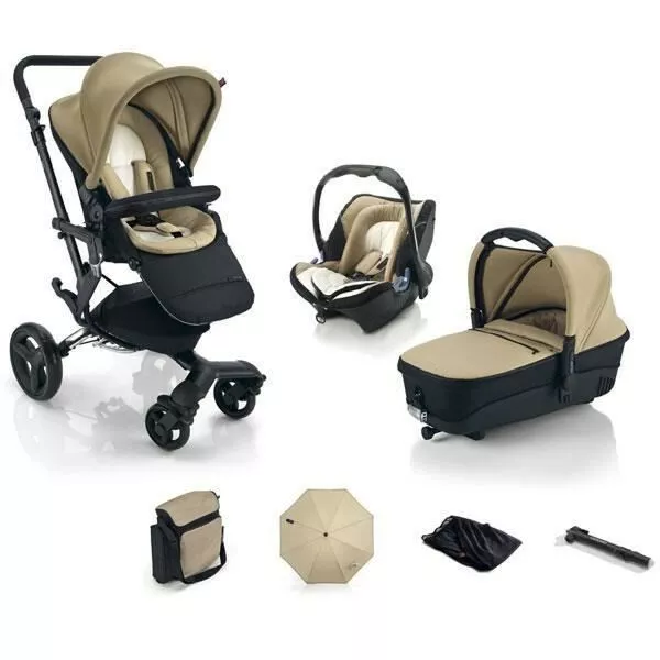 Poussette trio Concord Neo Quantum beige et noire