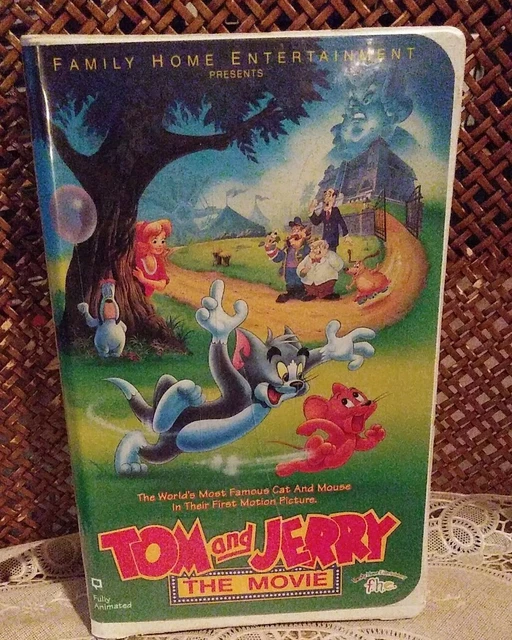 TOM AND JERRY The Movie 1993 Vhs Tape Mint Condition Free Shipping £5.