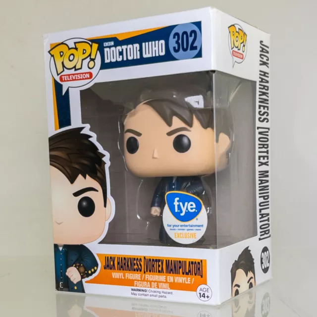 Funko POP! Doctor Who Vinyl Figure - JACK HARKNESS (Vortex Manipulator) #302 *NM