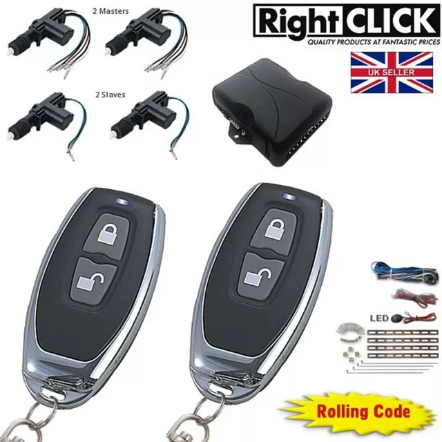 4 Door Central Locking Kit Remote Keyless /Immobilizer /alarm  CLR698-4D