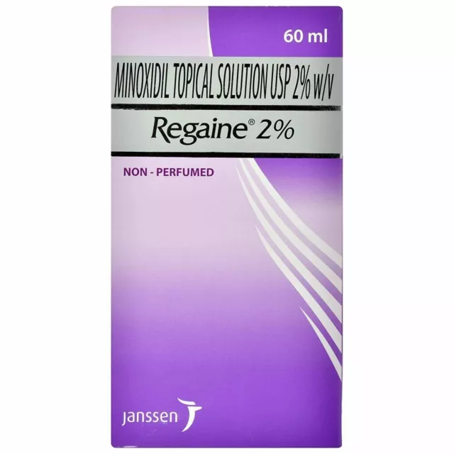 Regaine Minoxidil 2% Scalp Solution -60 ML promote hair growth-Regular Strength