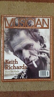 Musician Magazine Nov. 1997 - Keith Richards Dave Grohl/Foo Fighters