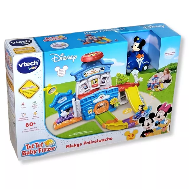 Vtech Tut Tut Baby Flitzer - Mickys Polizeiwache Disney NEU