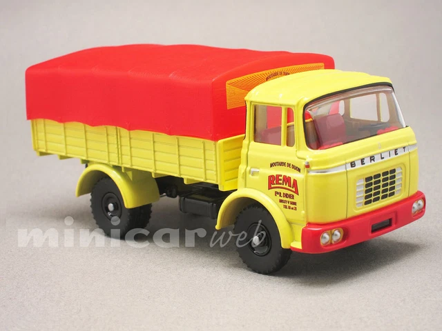 Berliet 770 KB6 FPT pompiers 1/43° Odeon - Les Miniatures