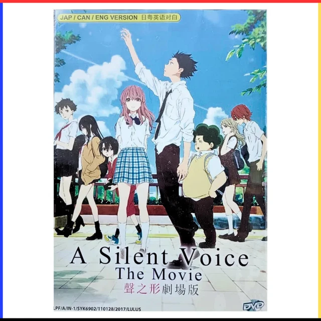 DVD JAPAN ANIME A Silent Voice (Koe No Katachi) The Movie