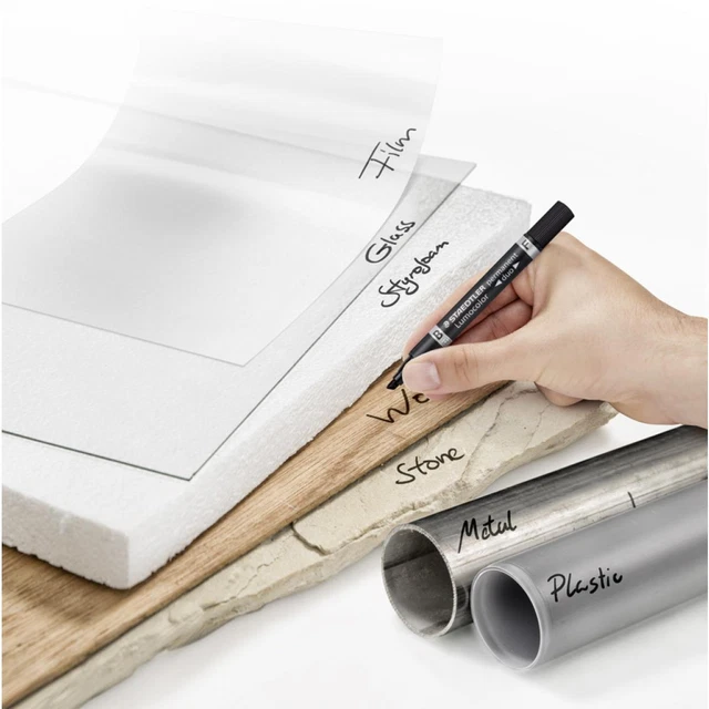 STAEDTLER Perm.Marker Lumocolor duo 4St Box 348 WP4 (4007817348079)