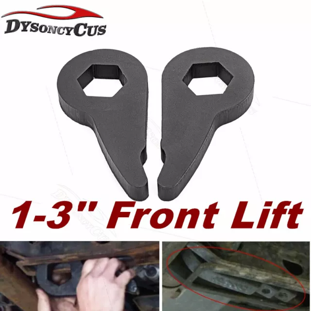 1"-3" Lift Kit Front Torsion Bar Key For 1999-2002 2003 2004 2005 2006 GMC Chevy