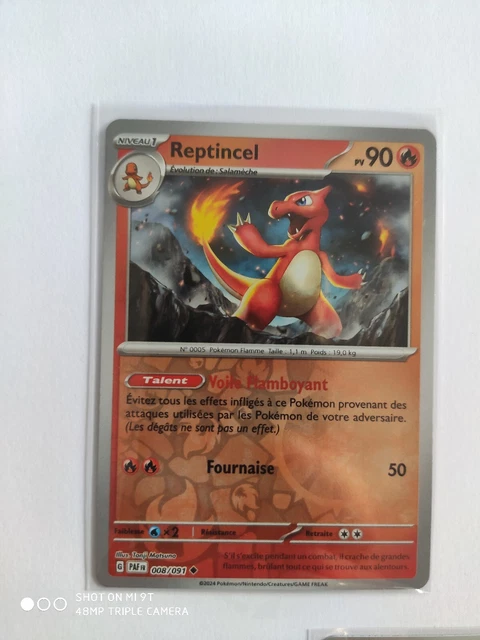 CARTE POKÉMON Lot De 3 Cartes Reverse Destinées De Paldea EV4.5 FR EUR ...