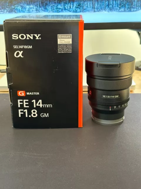 Sony FE 14mm f/1.8 GM Lens w/ Nisi 100mm filter holder