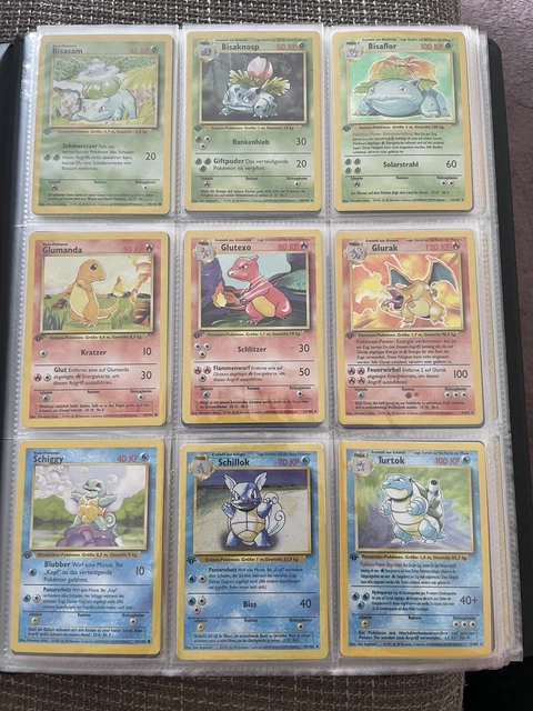 pokemon komplettset 1 Edition base set dschungel fossil team rocket