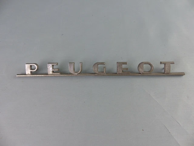 Autocollant Emblème Logo Peugeot - Pour 207, 307, 107, 407, 508, 308, 206, Etc. (avant/arrière), Adhésif 3M