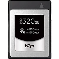 Wise CFX-B320P - 320 GB - CFexpress - 1700 MB/s - 1550 MB/s - resistente agli urti