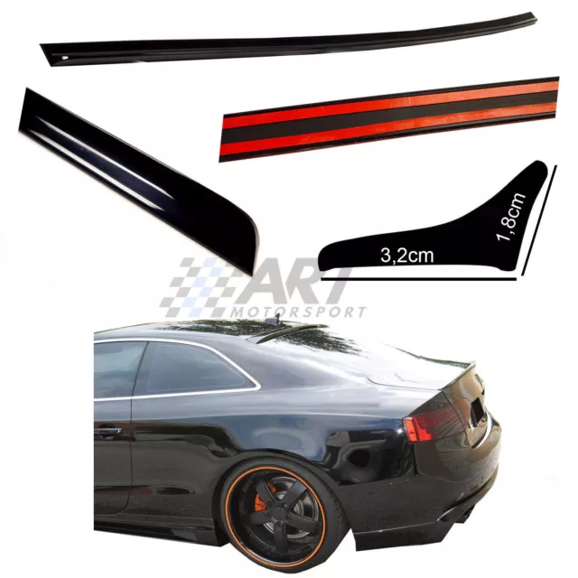 Aleron para Audi A5 Coupé 8T 2007-2016 spoiler alerón poliuretano + adhesivo 3M