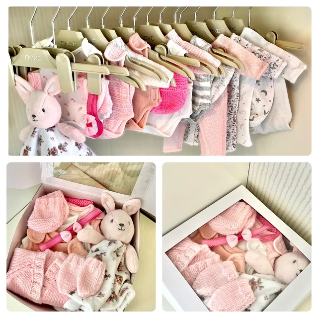 Premature Preemie Baby Girl Essential NICU Clothes Starter Set 3lbs 1.4kg Bundle