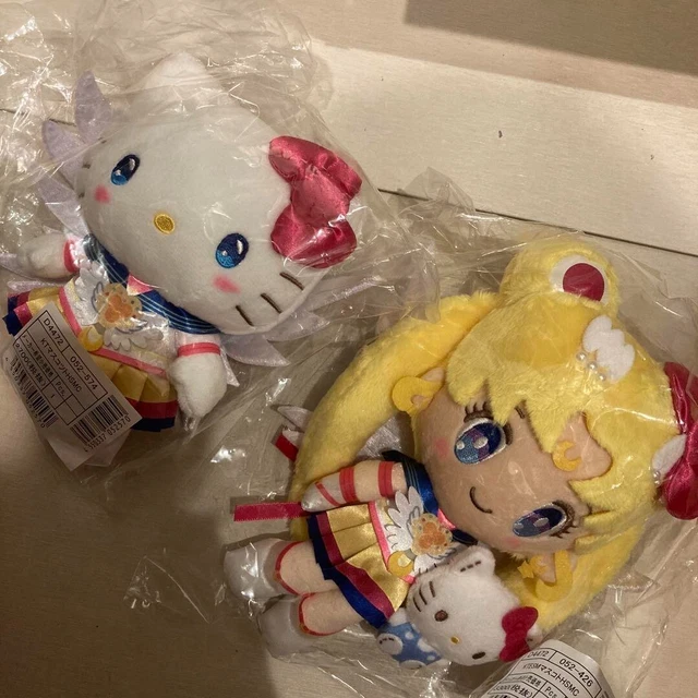 SAILOR MOON COSMOS Hello Kitty collabo Japan SANRIO character plush ...