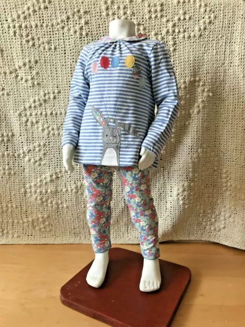 BABY MINI BODEN Set tuta da gioco per ragazze grande applique - 0 3 6 9 12 18 MTH - CONIGLIO £30