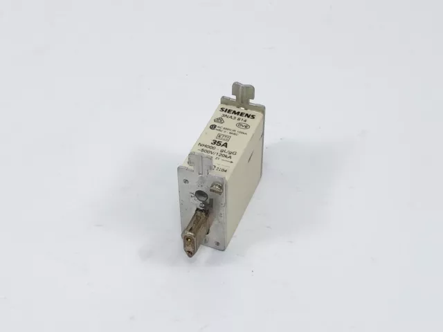SIEMENS 3NA3814 Fusible 35A 500V NH000 Gg 2 Scp